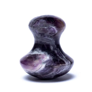 Augen-Massagestein Amethyst